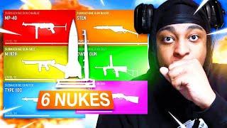 Nuke With Every SMG in Call Of Duty Vanguard.. (V2 Rocket Gameplay)