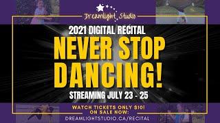 2021 Dreamlight Studio Recital Promo!