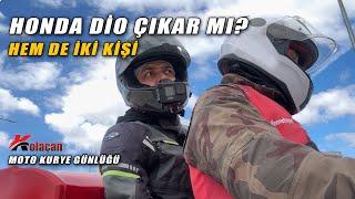 Honda Dio dik rampadan çıkar mı? | Yemeksepeti Ekspres | Kolaçan Moto Kurye günlüğü