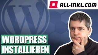 WordPress installieren bei All-Inkl (+ SSL-Zertifikat-Installation)