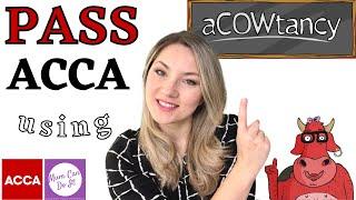 How to Pass ACCA Exams using aCOWtancy only / Top Tips from ACCA member on best study resource