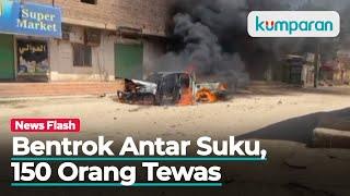 150 Orang Tewas dan 86 Terluka Akibat Perang Suku di Sudan