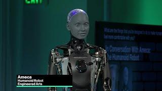 EA’s Ameca, the AI Powered Robot, Discusses the Future