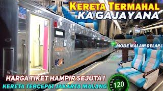 KERETA EKSEKUTIF TERMAHAL JADI NYAMAN !! MUDIK NAIK KERETA API GAJAYANA JAKARTA MALANG TERBARU 2024