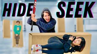 EXTREME HIDE AND SEEK IN BOXES CHALLENGE | Rimorav Vlogs