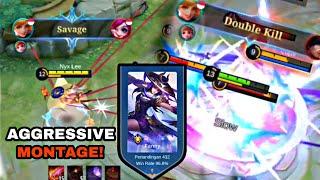 AGGRESSIVE FANNY FREESTYLE KILL || Nyx Fanny Montage - Mobile Legends