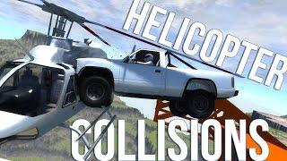 Mid-Air Helicopter Collisions - BeamNG Drive - Gameplay Highlights