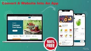 How to convert a Website into an App |100% Free|PWA App