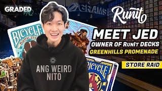 RunIt Decks | GREENHILLS has the BIGGEST Playing Cards Selection in Asia. Meet Jed Kua | STORE RAID