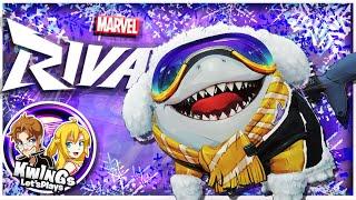 MARVEL RIVALS Jeff the Land Shark CUDDLY FUZZLEFIN Winter Showcase!