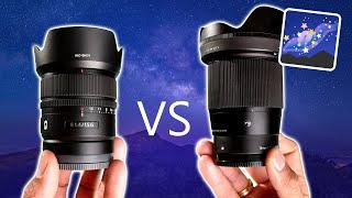 Sony 15mm 1.4 vs Sigma 16mm F1.4  Sterne und Milchstraße | Test