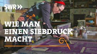 How to make a screen print | SWR Craftsmanship