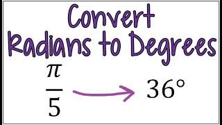 Radians to Degrees: How to Convert Easily