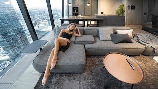 Дизайн квартиры за $1 000 000 в Москва-сити