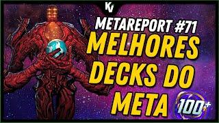 MELHORES DECKS MARVEL SNAP RANK INFINITO META REPORT #71  AO REVELAR GOD TIER!