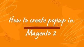 How to create popup in magento 2