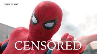 SPIDERMAN: HOMECOMING | Unnecessary Censorship | Try Not To Laugh