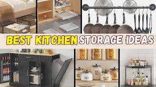 Best Kitchen Storage Secrets for SMALL Spaces Exposed!