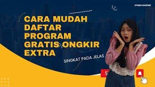 Cara MUDAH daftar program gratis ongkir shopee terbaru untuk penjual / seller baru