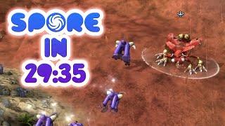 Spore Speedrun in 29:35 || Old World Record (With Commentary)