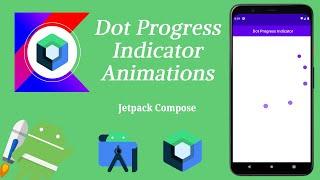 How to Make Dot Progress Indicator Animation in Jetpack Compose | Android | Kotlin | Make it Easy