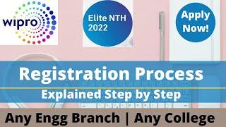 WIPRO ELITE NTH  2022 | How to Apply | Registration | How to Apply in Superset?