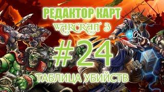 [Редактор карт Warcraft 3] - Урок 24 - Таблица убийств (Рекордов)