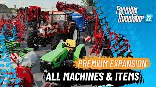 Premium Expansion - All Machines & Items!