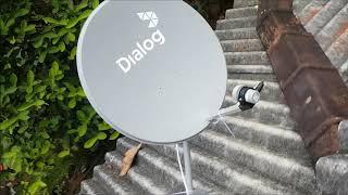 Dialog TV  installation  Sinhala