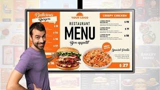 How to Create Animated Digital Menu Boards with PowerPoint