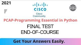 Final Test PCAP | Python Essential Final Test Answers | Cisco | Final Test Answer | Abhi_shek