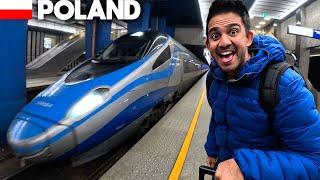 INCREDIBLE Pendolino HIGH SPEED Train from Warsaw to Gdańsk  Poland