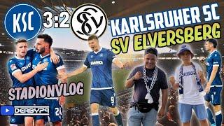 ️KARLSRUHER SC - SV ELVERSBERG 3:2  STADIONVLOG