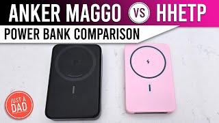 Anker MagGo Qi2 15W vs HHETP Portable Charger Power Bank COMPARISON