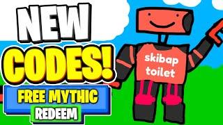 *NEW* WORKING CODES FOR Toilet Tower Defense IN APRIL 2024! ROBLOX Toilet Tower Defense CODES