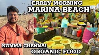  Early Morning  Healthy Food  in Marina Beach 