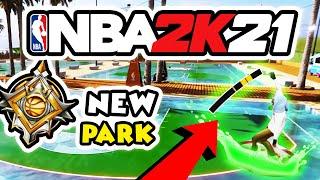 NEW BEACH PARK AND NEW SH0T METER CONFIRMED - NBA 2K21 GAMEPLAY + NEW PARK AFFILIATIONS?