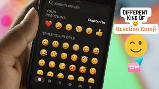 How To React with More Emoji on Instagram Direct Message!