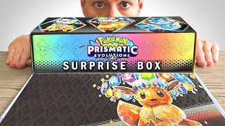 THE PRISMATIC EVOLUTIONS SURPRISE BOX! Opening it