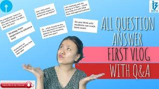 My first Q & A || First Bank Exam Video || Selected in SBI PO & IBPS PO || @Bankingwithree