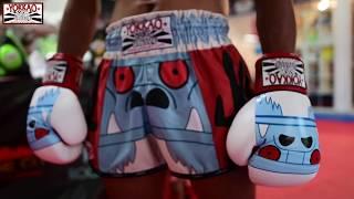 YOKKAO Muay Thai Shorts Monster Collection: Boxing Gloves and Muay Thai Shorts