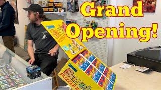 MY BROTHER OPENED A BASEBALL CARD STORE!