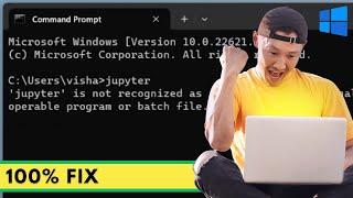 How to Fix Jupyter is not Recognized as an Internal or External Command | Windows 10/11 (2023)