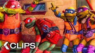 TEENAGE MUTANT NINJA TURTLES: Mutant Mayhem All Clips & Trailer (2023)