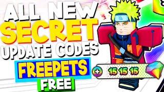 ALL NEW *FREE PETS* UPDATE CODES in ANIME RACE CLICKER CODES (Anime Race Clicker Codes)