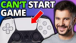 Fix Can't Start Game or App on PS5 - Full Guide