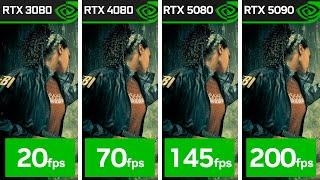 RTX 5080 vs 4080 vs 3080 vs 5090 | Performance Comparison | Analista De Bits