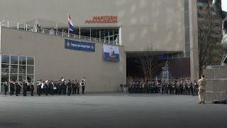 KMK "Joh.W. Friso" -  Beëdiging ceremonie Regiment Verbindingstroepen 14 maart 2024 - Rotterdam