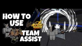 How To Use Team Assist / Sidekicks On PC In Anime Mania! 2 Units At Once!  |  ROBLOX