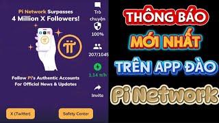 Pi Network thông báo mới nhất trên App đào Pi ️ℹ️#investtv #pinetwork #coin #crypto